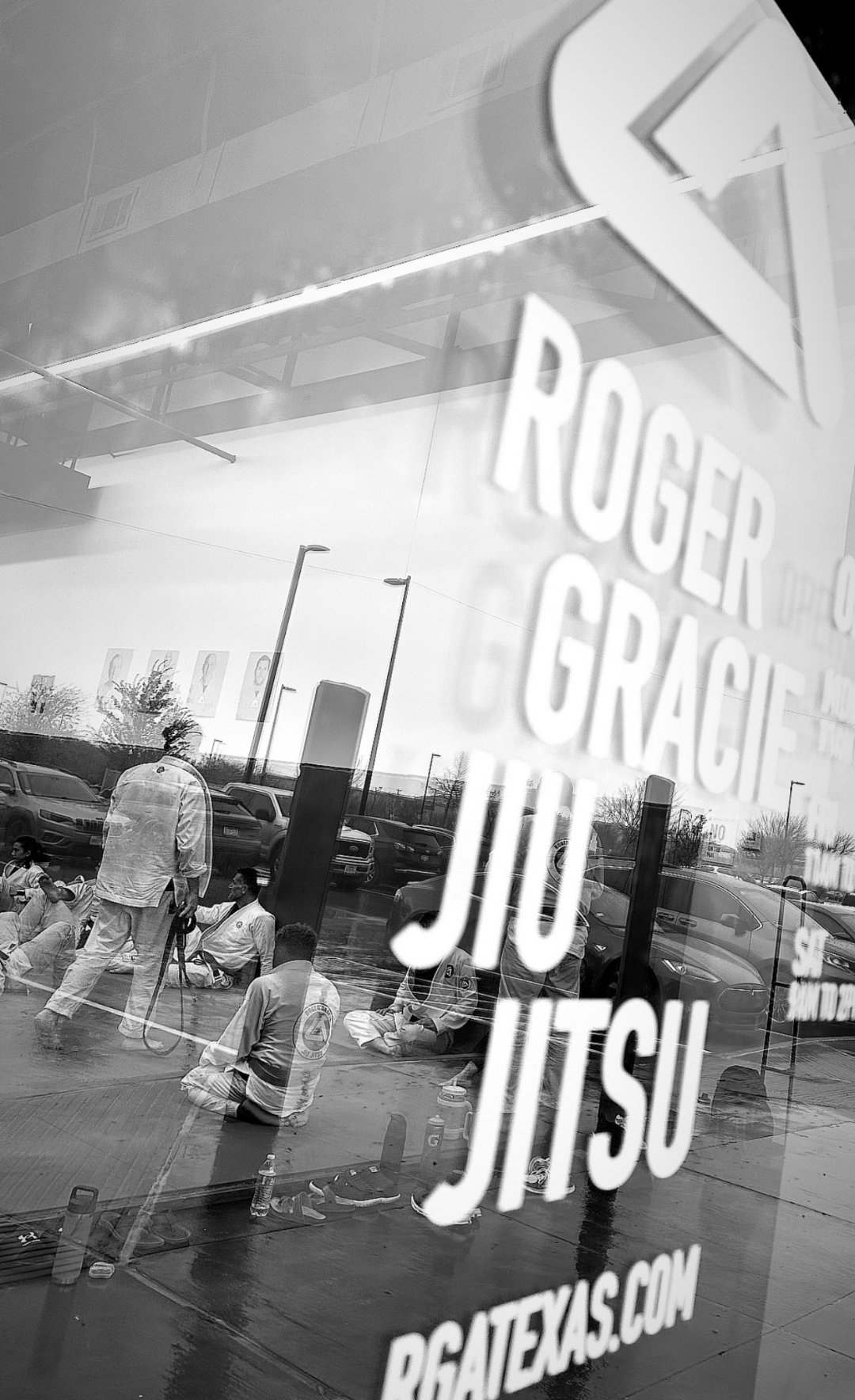Storefront window at RGA Frisco