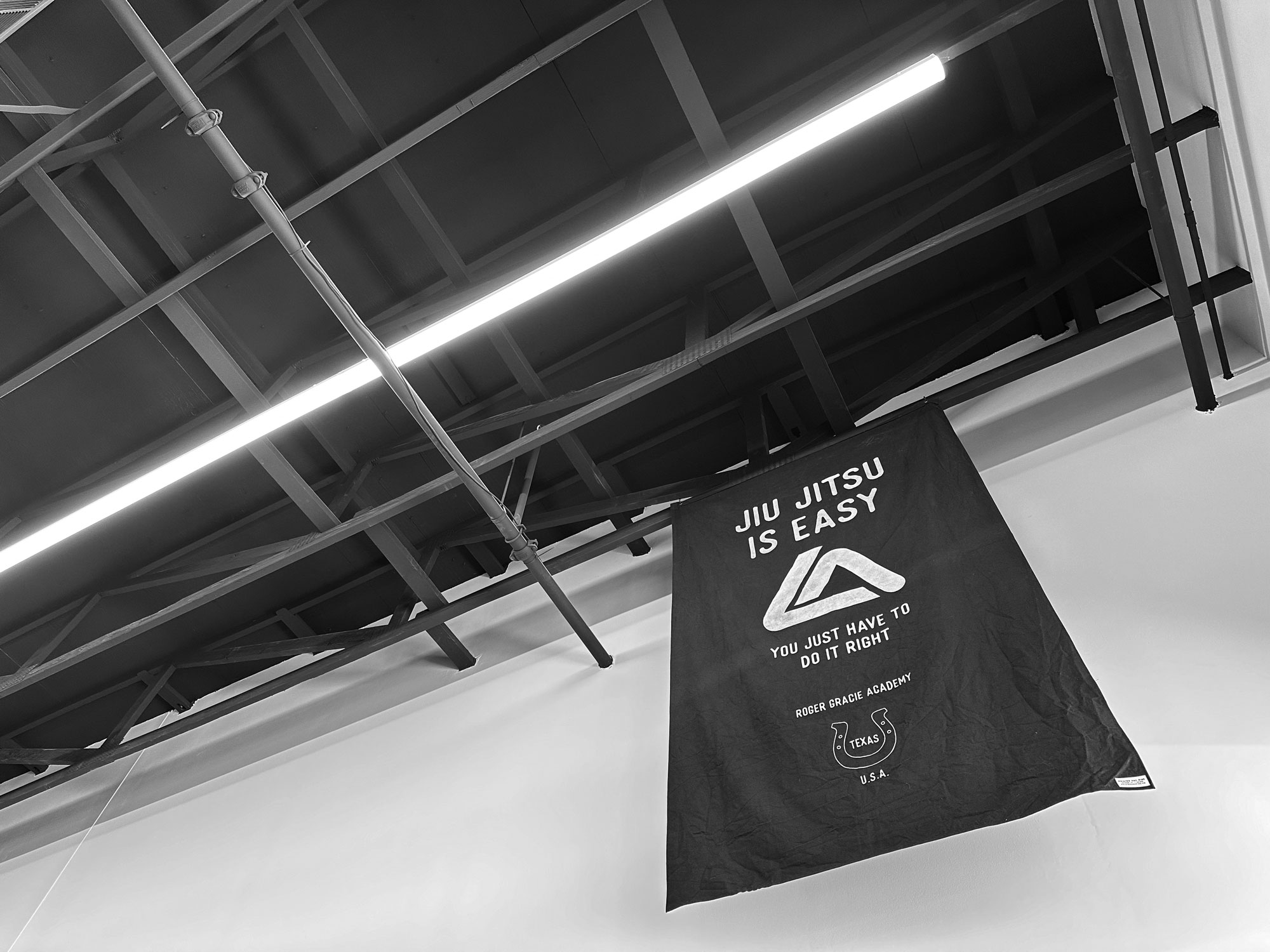 Inside the dojo at Roger Gracie Academy Frisco